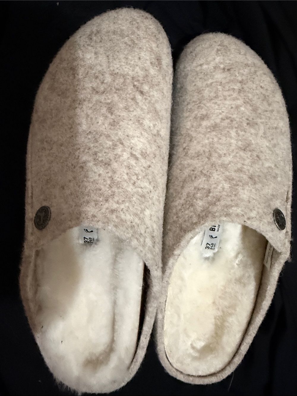Birkenstock Zermatt Shearling slip on slipper women’s size 7